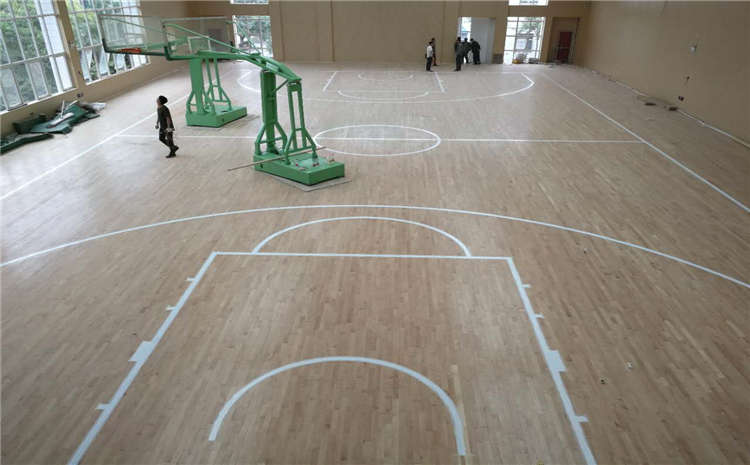 拼裝體育場館木地板廠家報價
