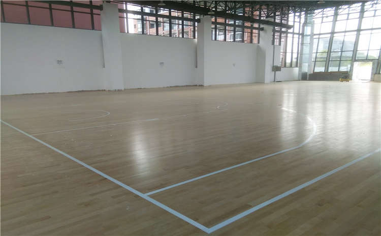 內蒙古企口運動木地板翻新
