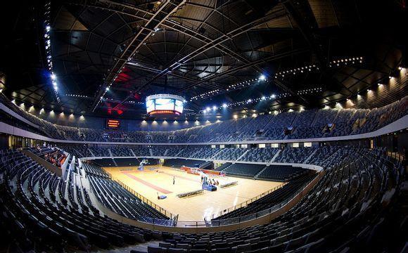 國內(nèi)10大NBA級別籃球館之七   東莞籃球中心(東風日產(chǎn)文體中心)