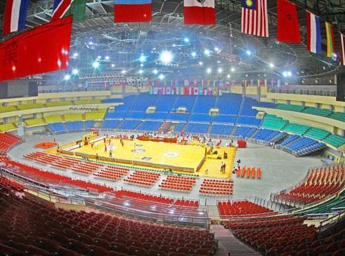  國內(nèi)10大NBA級別籃球館之九   天津體育館
